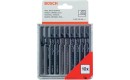 Bosch Набор пилок для лобзиков Set 2607010146, 10 предметов