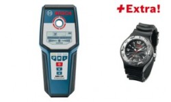 Bosch Цифровой детектор GMS 120 + наручные часы
