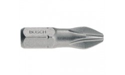 Набор Биты с крестовым шлицем Bosch Professional Extra-Hart PH2, длина 25 мм, 3 шт. 2607001511